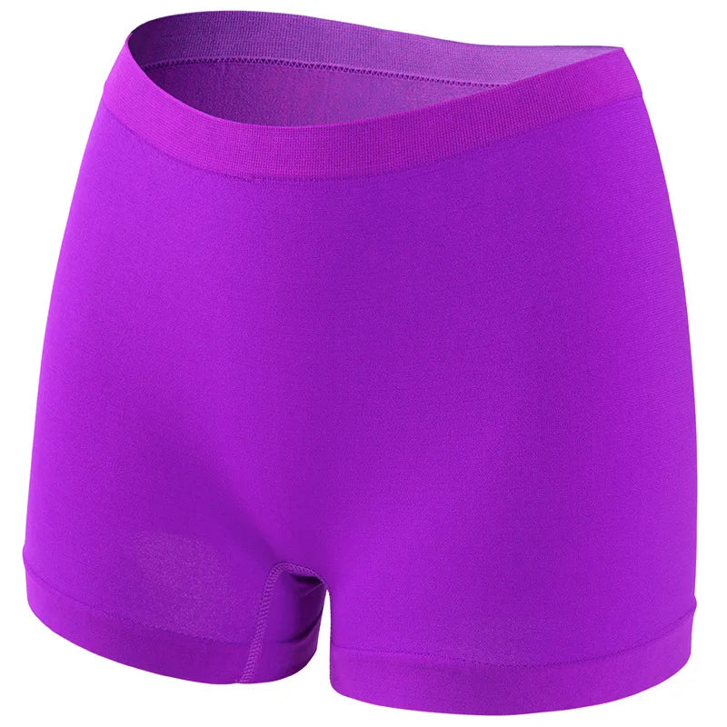1 Pack Women Seamless Boyshort Panties Anti-Chafing Safety Shorts Sports Stretchy & Soft Underwear Sexy Lingerie Intimates S-5XL