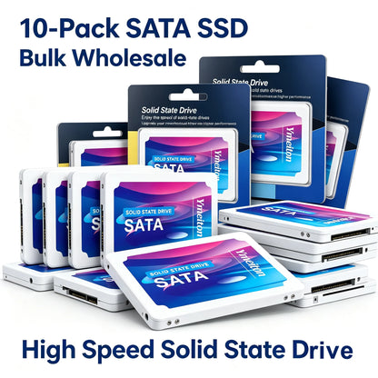 Ymeiton 5-10PCS SSD Solid State Drive 256GB 480GB 512GB SSD SATA3 2.5 inch Internal 120GB 128GB 240GB Laptop Desktop PC Lot