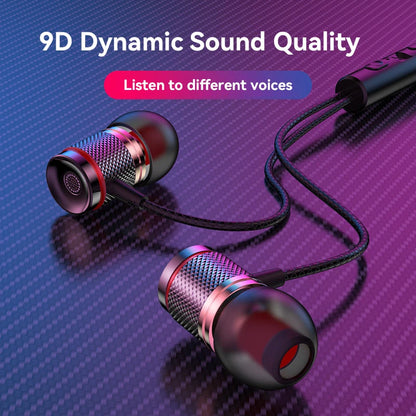 9D HIFI Heavy Bass In Ear Earphone 3.5MM Type-C Digital Headphone Stereo Wired Headset With Mic Earbuds For Samsung Android