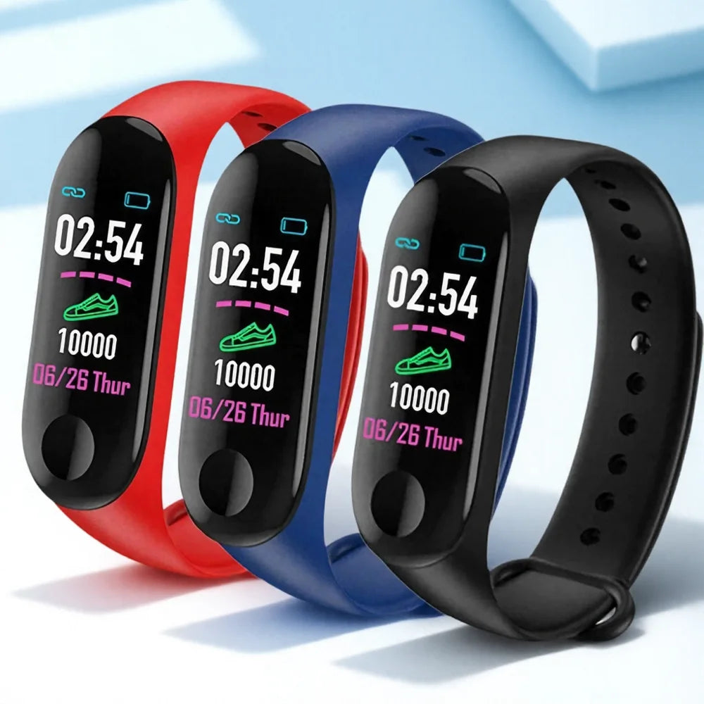 Waterproof Fitness Tracker with Heart Rate Monitor Step Counter Calorie Tracker Call Message Reminder for Outdoor Sports