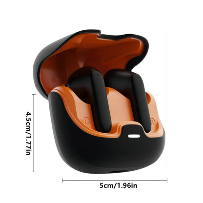 TWS Wireless Earbuds BT 5.4 Low Latency Game Earphones Microphone Noise Reduction Fast Charging Game Mode Listen Music Headset Black/Gray
