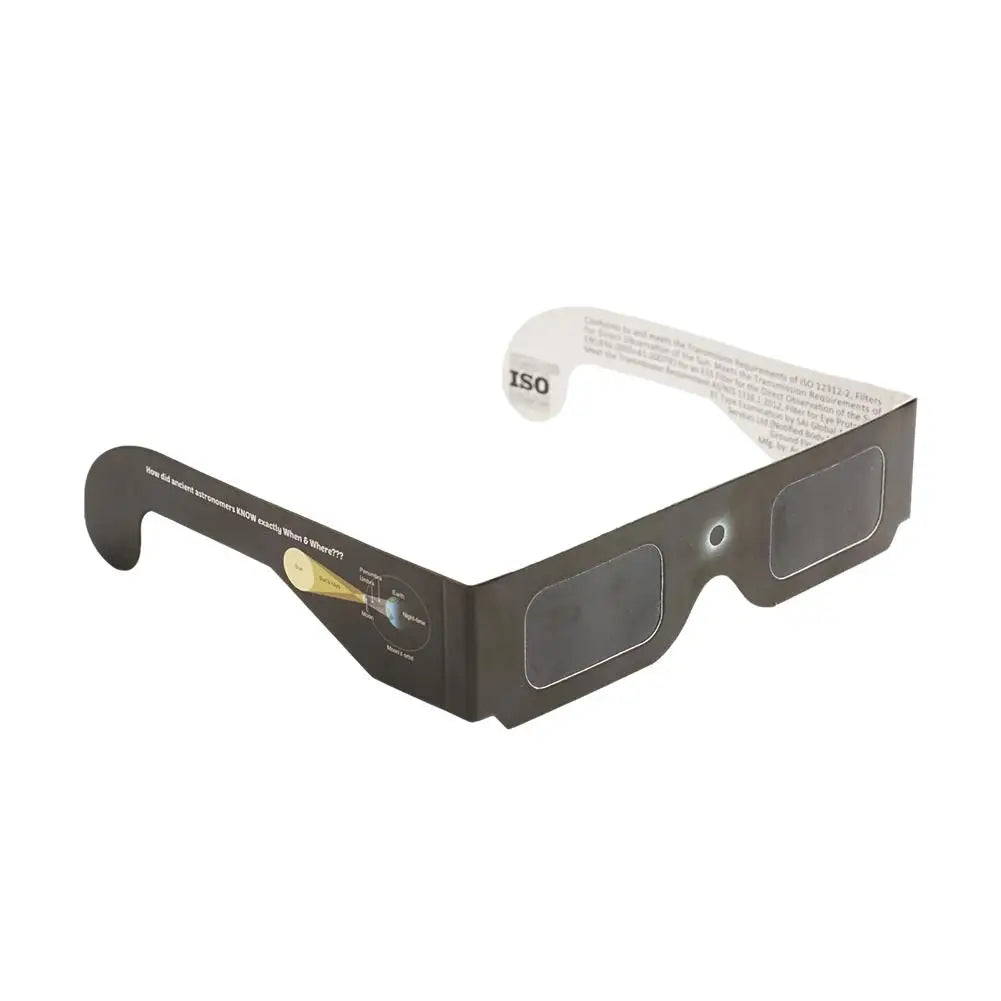1-100pcs Paper Solar Eclipse Glasses Anti-uv Viewing Glasses Safe Shades Observation Solar Glasses Protect Eyes Random Color