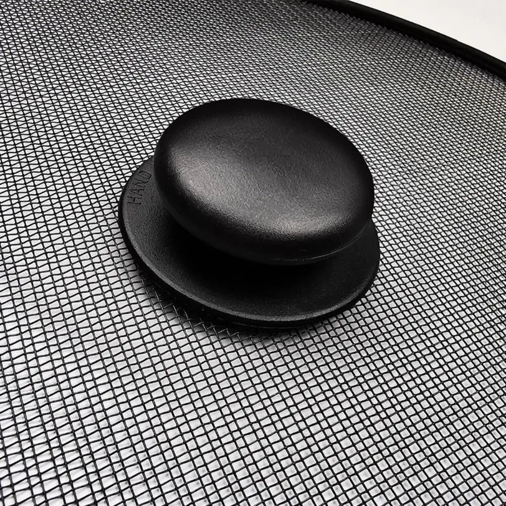 25/29/33cm Splash Proof Pan Lid Splatter Guard Fine Mesh Splatter Screen Fry Food Screen Fry Pan Grease Cover Stainless Steel