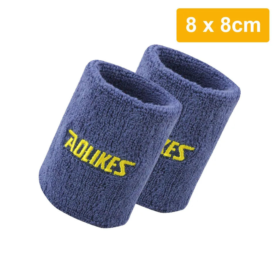 AOLIKES 1 Pair Sweatbands Sports Wristband for Men & Women - Moisture Wicking Athletic Sweatband for Tennis, Basketball, Running