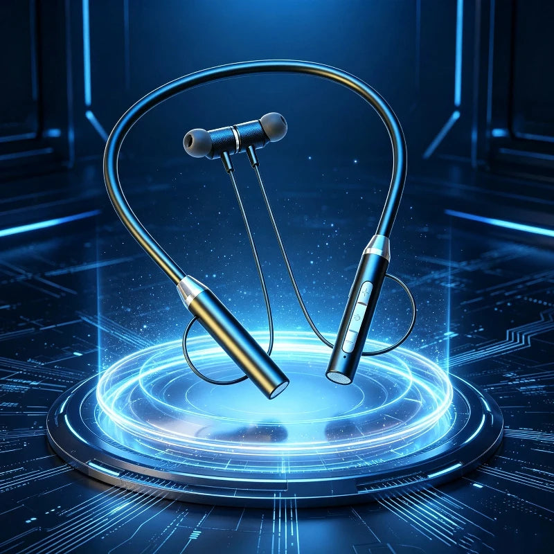New K58 Bluetooth headset neckband magnetic headset sports running Bluetooth 5.3 headset with microphone