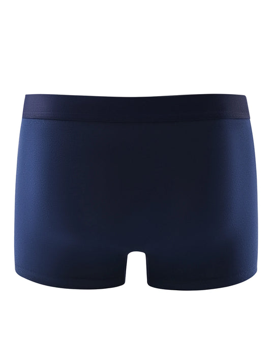 4 Pieces of Men's Underwear Stylish Classic Simple Casual Boxer Briefs Comfortable Breathable Sporty Skin-friendly Boxers