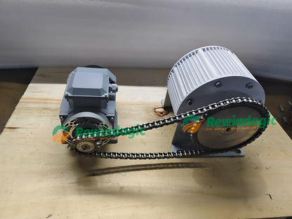 50KW 100KW Permanent Magnet Generator 220V 230V 380V 400 RPM Dynamo 20000W 30000W Alternator Quiet Generator With Driving Motor