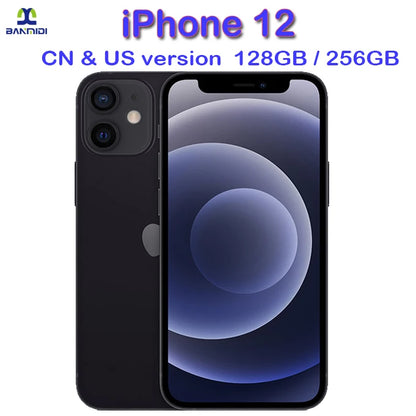 Apple iPhone 12 Smartphone 6.1" Original Unlocked CellPhone Dual Sim Card Slot