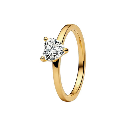 2026 Summer New 925 Silver Ocean Wave Ring Flower Love Women's Ring Fashion DIY Jewelry Gift