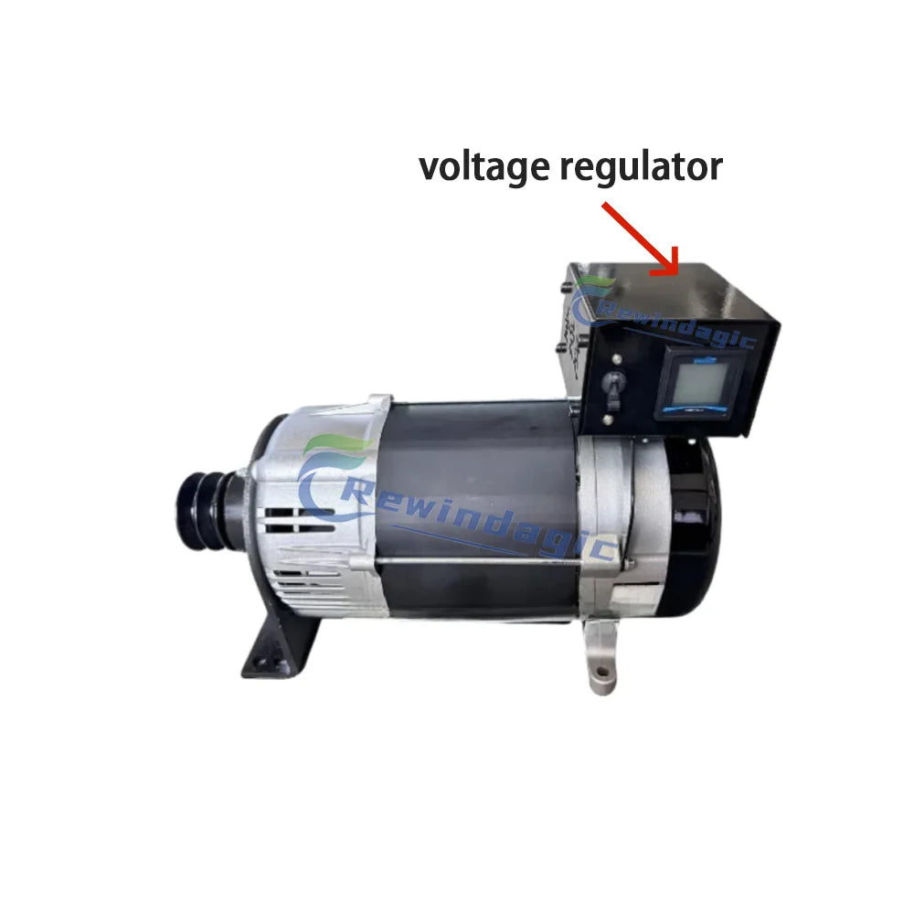 30KW 80KW 100KW Permanent Magnet Generator 220v 230v 240v Generator Set Free Energy Generator With AC Motor For Homeuse