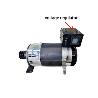 30KW 80KW 100KW Permanent Magnet Generator 220v 230v 240v Generator Set Free Energy Generator With AC Motor For Homeuse