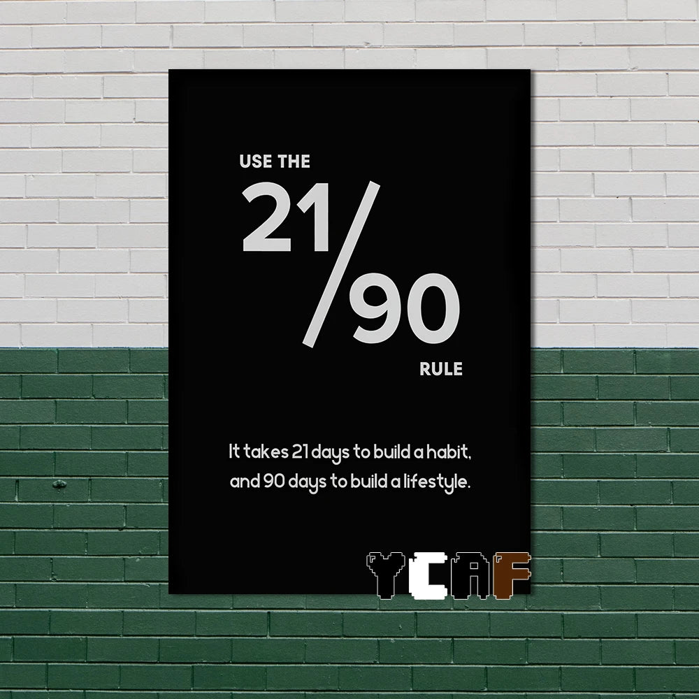 Motivational Quotes Black Minimalist Poster Canvas Aesthetic Decor for Office Quote Wall Art Decoration Gym Inspirational Poster