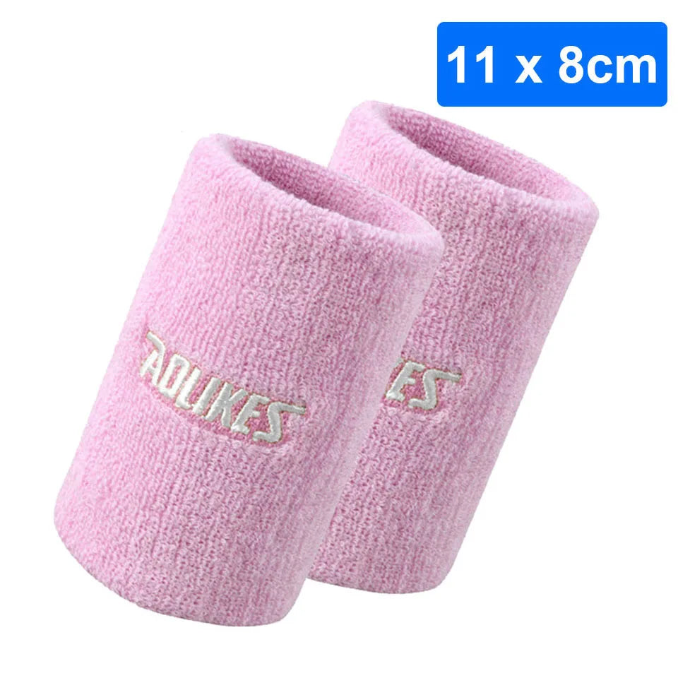 AOLIKES 1 Pair Sweatbands Sports Wristband for Men & Women - Moisture Wicking Athletic Sweatband for Tennis, Basketball, Running