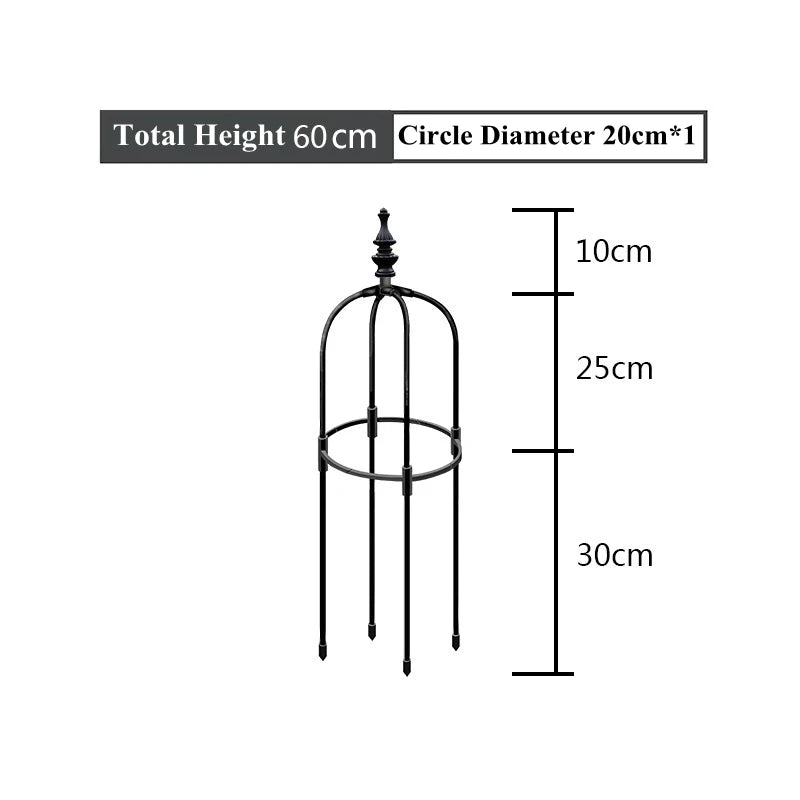 Plant Climbing Supporter Climbing Plant Support  Frame Outdoor Flower  Vines Pot Stand Garden Climbing Frame Indoor Floral Decor