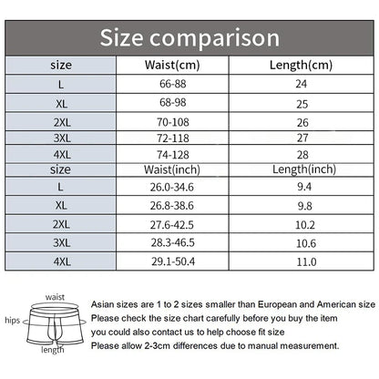 3 Pcs/Lot Fashion Solid Color Men's Underwear, Vibrant Waistband, Comfortable Flat Front, Quick-Drying Sports Breathable Shorts
