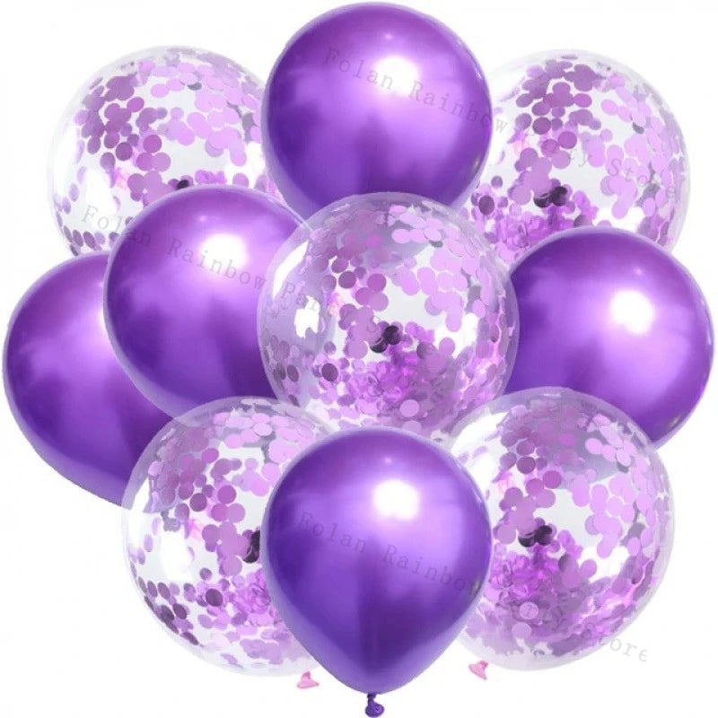 10/30/50/100Pcs 1012 Inch White Golden Balloons Pastel Ballon Golden Confetti Balloons For Birthday Weddings Anniversary Party
