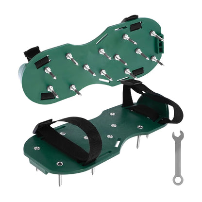 Lawn Aerator Shoes Adjustable Spiked Aerating Sandals Machine Gardening Tools Products Manual Ground Surcador Accessories Tool
