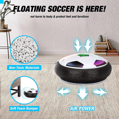 Family Games Children's Hover Football LED Soccer Ball Electric Hover Football Toy Light Up With Music Parent-child Sports Toys