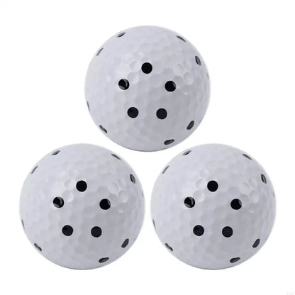3Pcs Professional Golf Simulator Training Ball Double Layer Structure Enduring