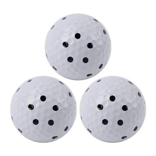 3Pcs Professional Golf Simulator Training Ball Double Layer Structure Enduring