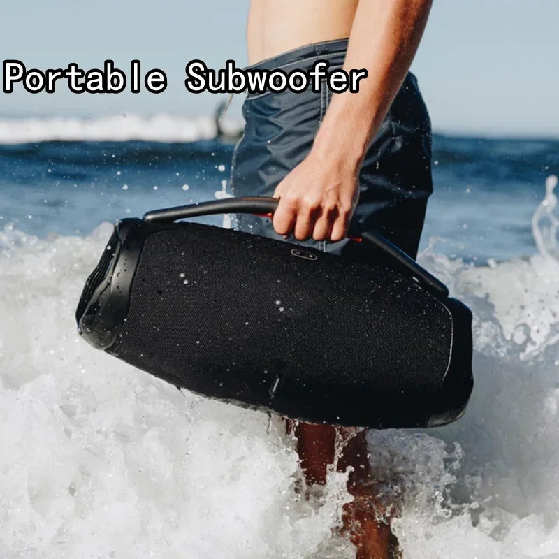 BOOMS BOX3 3rd Generation High-Power Bluetooth Speaker Portable Wireless Subwoofer 3D Stereo Surround Sound Column Music Center