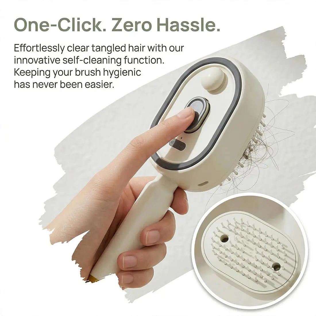 Hot Electric Steam Comb With Spray Massage Function Reduces Frizz Prevents Static Electricity Hair Styling Tool 2026