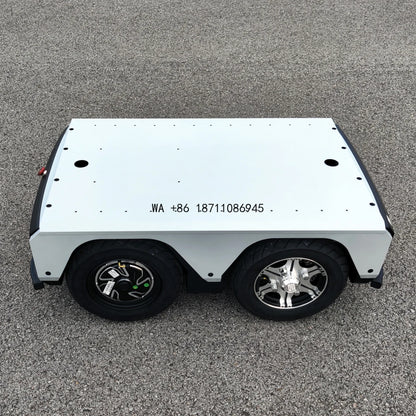 200kg Big Payload 4WD All Terrain Delivery Robot Platform Smart Unmanned Inspection Robotic Chassis