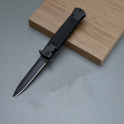 Portable Folding Utility Knife, High Hardness Stainless Steel for Fruit Cutting, Camping Prep & Everyday Tasks