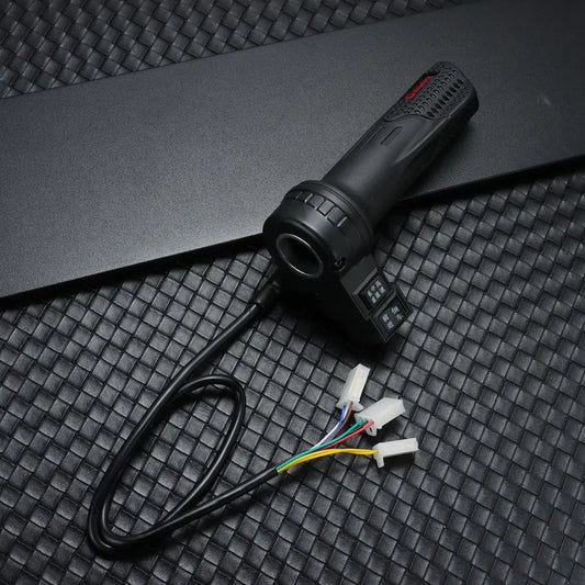 Electric E-Bike Twist Throttle 12V 24V 36V 48V Speed Handlebar Throttle Universal Electric Scooter Twist Cycling Throttle Grip