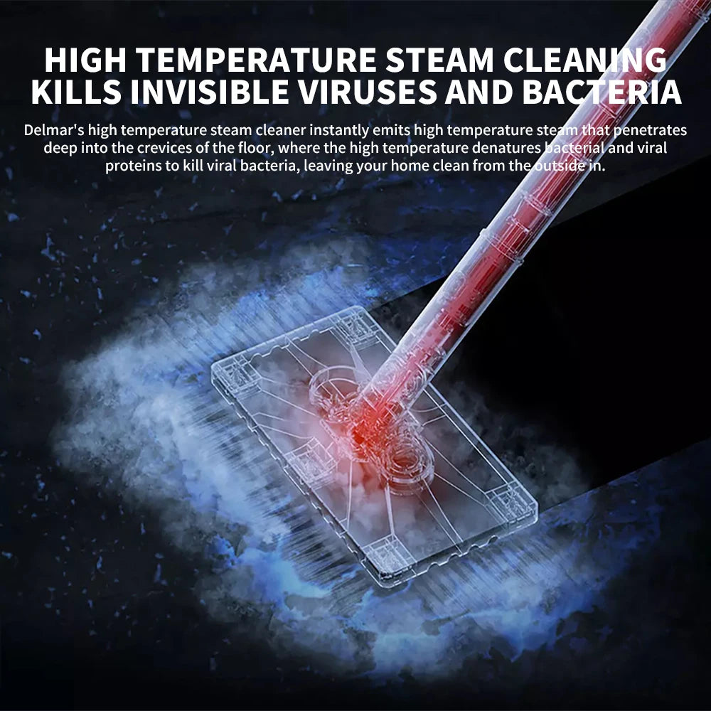 Original Deerma DEM-ZQ610 Steam Mopping Machine Multifunction Household Cleaning mop Aspirador 5 Attachments Mold