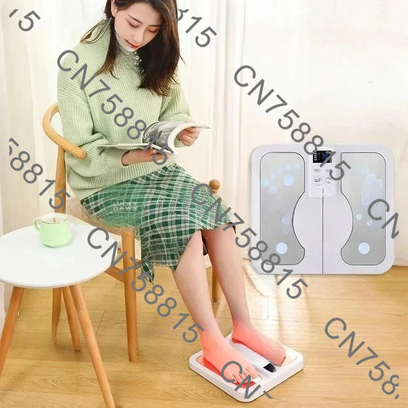 Mode Adjustable Portable Meridian Activation Device D238，Folding Foot Massager USB Rechargeable Acupoint Stimulator Multi
