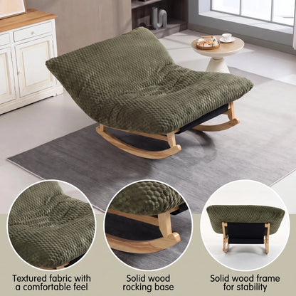 43.3-inch Single-seater Lounge Sofa Without Armrests Made Of Comfortable Corduroy Fabri Suitable For Living Rooms Offices Apartments and Bedrooms
