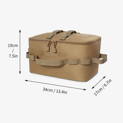 Outdoor  Large Capacity Camping Bag Lightweight Storage Bag Portable Handbag Picnic Bag Cookware Utensils Tools Bags