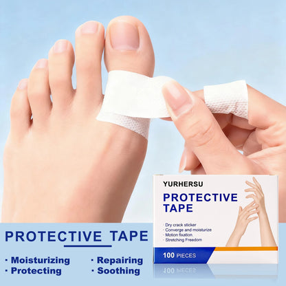 Instant Relief Hand Patches for Severe Dry Cracks - Invisible Hydrocolloid Bandage - Pain Protection & Healing