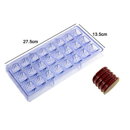 Chocolate Mold Plastic Creative Household Kitchen Baking Tools Food Grade Candy Baking Mold Various Styles DIY Baking Mold TMZ