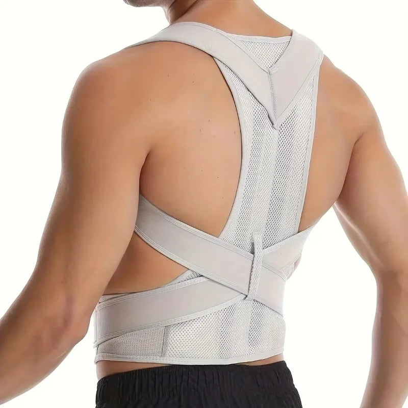 Adjustable Posture Corrector Men Women Breathable Anti Hunchback Back Brace Lumbar Support Shoulder Straightener