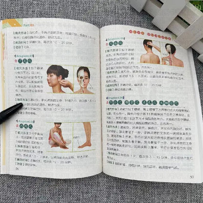 Moxibustion Therapy Tutorial Acupoint Acupuncture and Moxibustion Traditional Chinese Medicine Health Book Genuine Edition