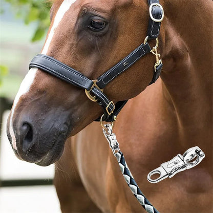 1/2Pcs 10cm Zinc Alloy Horse Panic Clip Buckle Quick Release Snap Hook Equestrian Horse Pony Care Tack Accessory