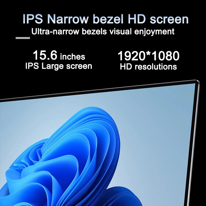15.6" 1080P Laptop Intel i9-10980HK Processor 32GB DDR4 RAM 2TB M.2 SSD Win11 Pro Backlit Keyboard Fingerprint Security Notebook
