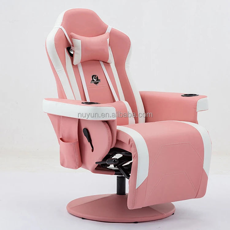 New Arrival Vibration Massage BT Speaker RGB Silla Gamer Led Gaming Chair with Lights and Speakers
