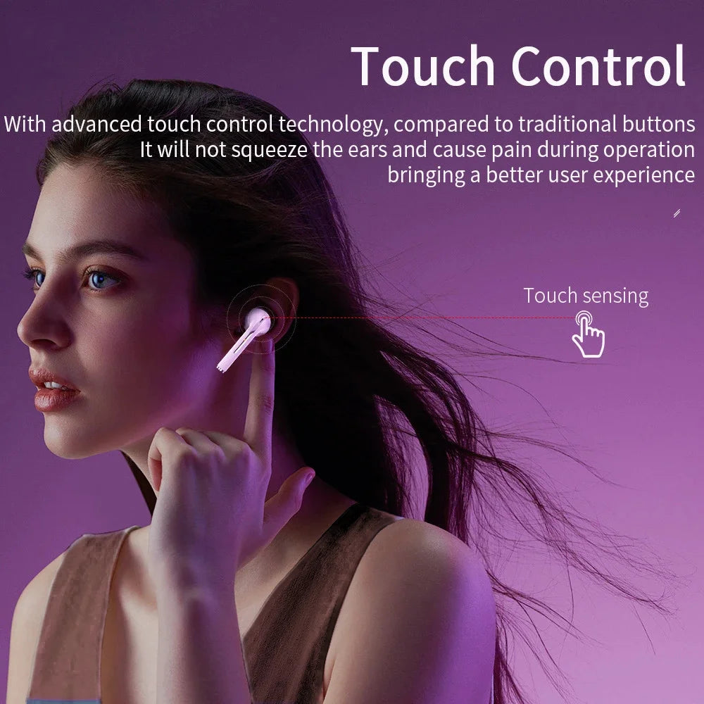 True Wireless Earphone Noise Cancelling Headphone HiFI Stereo Game With Micr ﻿TWS In Ear Earbuds Waterproof Headset