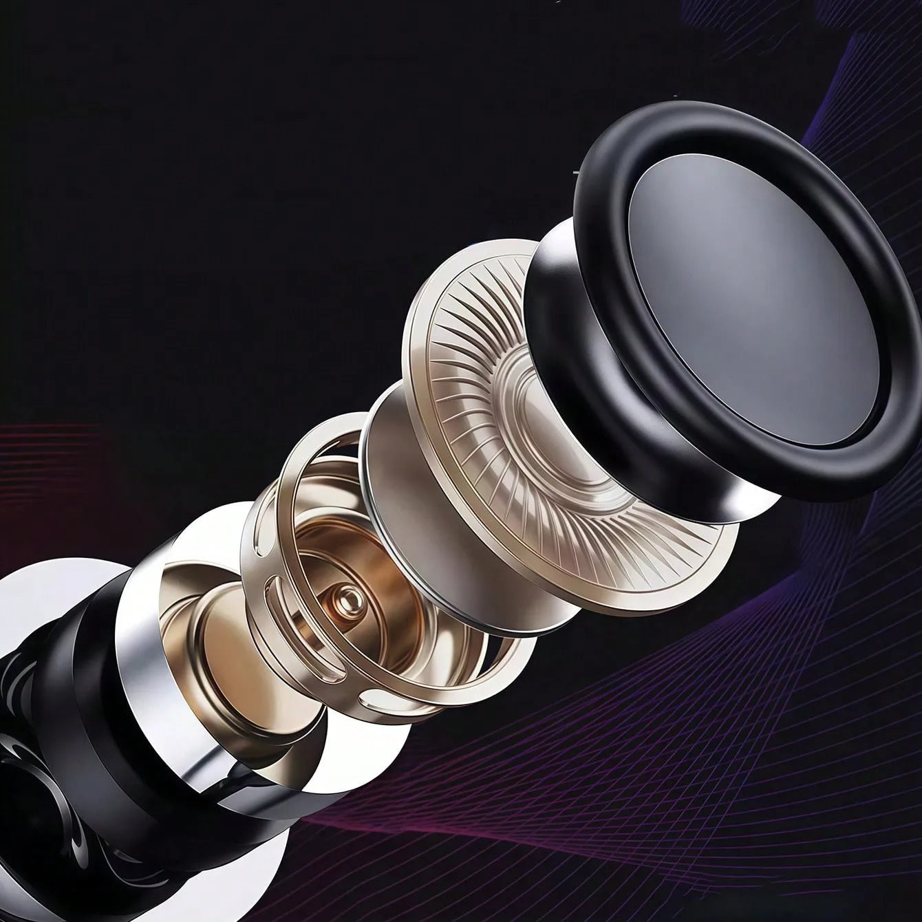 Wireless Earphones Premium Bluetooth Headphones Offer Exceptional Sound Quality for Audiophiles and Music Lovers.