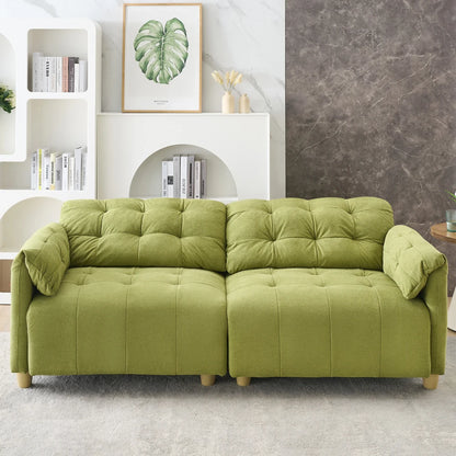 Double Storage Sofa With Hidden Storage Design Suitable for Small-Sized Living Rooms Bedrooms Apartments Studio Apartments Dormitories