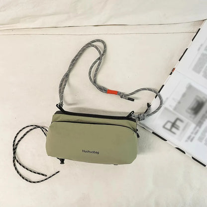 Water bottle bag, simple and lightweight crossbody bag, fashionable and casual sports shoulder bag, mobile phone bag