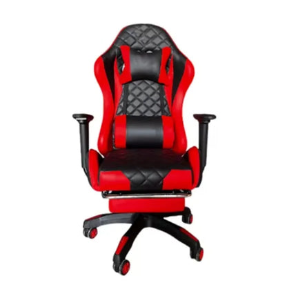 LED RGB Massage Computer Chair Can Lie Office Chair Anchor Gaming Chair