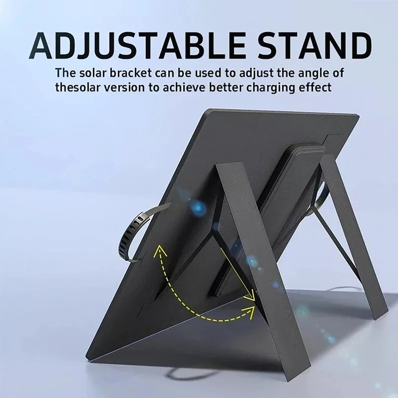 Solar Panel Kit Complete Outdoor 1000W Foldable Solar Power Station Portable Generator Charger 18V for Car Boat Caravan Camping