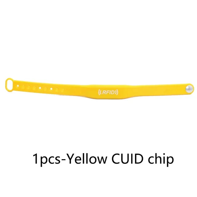 1Pcs CUID Gen2 Smart Chip Changeable Wristband RFID NFC Rewritable Tag 13.56Mhz 1K S50 Copy Token Clone Iso14443a Badge