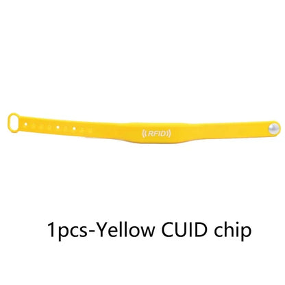 1Pcs CUID Gen2 Smart Chip Changeable Wristband RFID NFC Rewritable Tag 13.56Mhz 1K S50 Copy Token Clone Iso14443a Badge