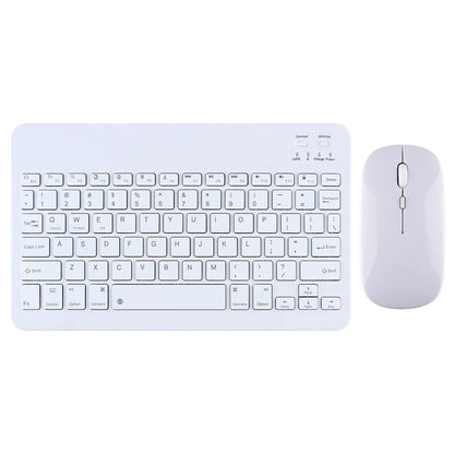 2026 New 10 inch For iPad Pro 11 Bluetooth Wireless Keyboard and Mouse English Hebrew For Android IOS Windows Phone Tablet