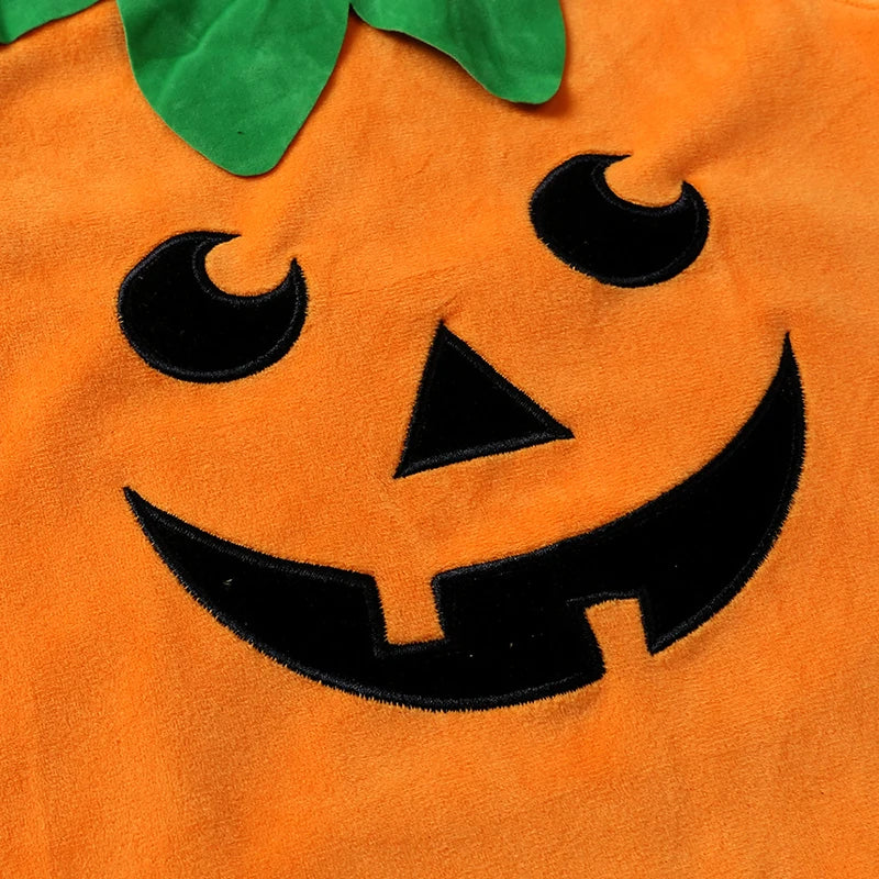 2026 Baby Halloween Rompers Infant Pumpkin Costume Newborn Cosplay 3pcs Onesie Suit New BornParty Clothing Suit